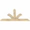 Ekena Millwork Richland Rough Sawn Timber Gable Bracket, Douglas Fir, 72"W x 42"H x 2"D x 6"F, 14/12 Pitch GBW072X42X0206RIC00RDF - alternate 2